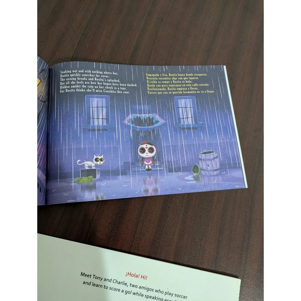 Rosita Conchita Spanish, English Kids Book, Amigo By Carlos Zamora
